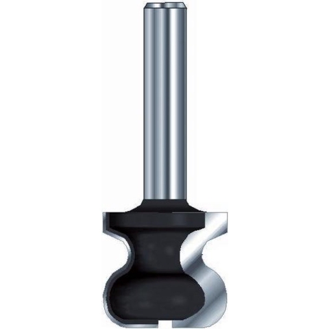 ENT Vingergreepfrees HM A19mm, Met lager R/R 6.35/4 kolf 8mm - 7917100 - 7917100
