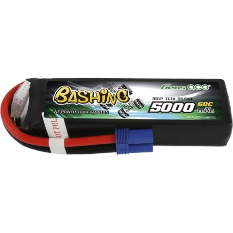 Gens ace LiPo accupack 11.1 V 5000 mAh Softcase EC5