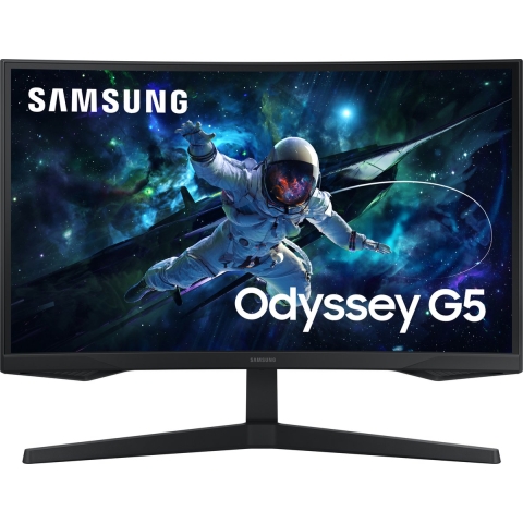 Samsung Odyssey G5 S27CG554EU Gaming monitor Energielabel F (A - G) 68.6 cm (27 inch) 2560 x 1440 Pixel 16:9 1 ms DisplayPort, HDMI, Hoofdtelefoon (3.5 mm