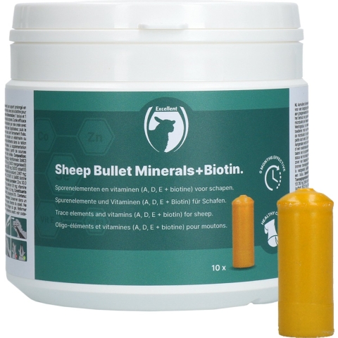 Sheep Bullet Minerals + Biotine
