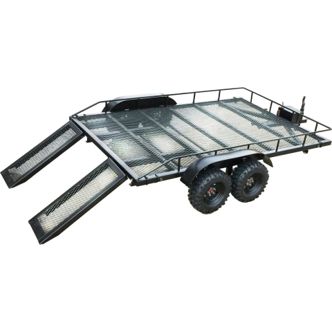 1/10 Scale Aluminum Dual Axle Trailer