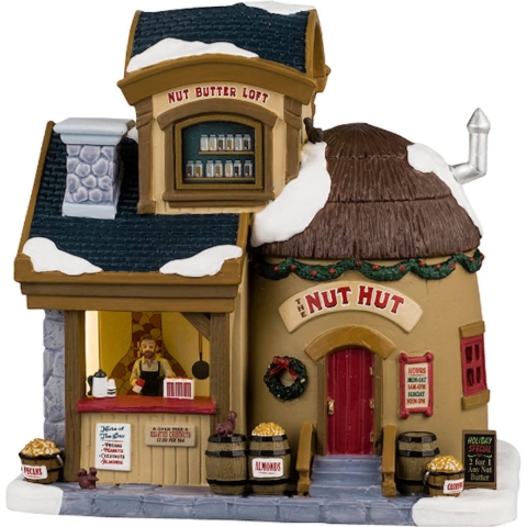 The Nut Hut 16x23x27 cm Kersthuisje - LEMAX