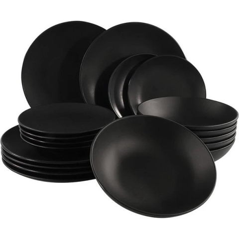 Studio Tavola Serviesset Black Tie - 18-delig / 6 personen