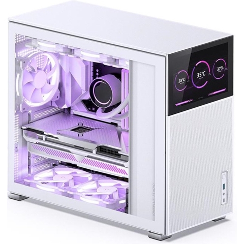 Jonsbo D41 MESH Screen PC-behuizing Wit