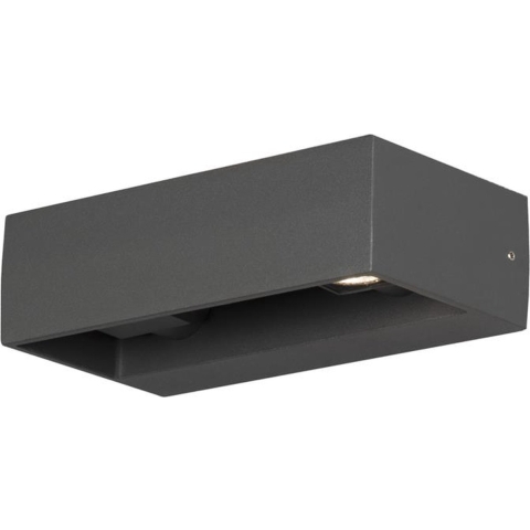 Konstsmide Monza 7858-370 LED-buitenlamp (wand) Energielabel: G (A - G) LED 12 W Antraciet