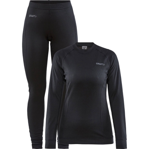 Craft 1909706 CORE Dry Baselayer Set W - Black - L