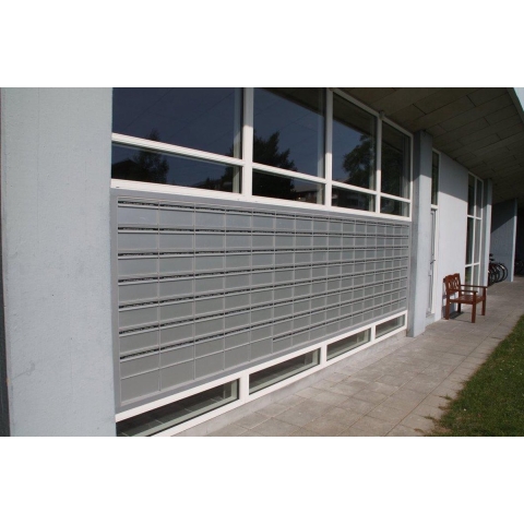 Allux Brievenbus Allux Pc2 Aluminium, Achteruitname - 40211080