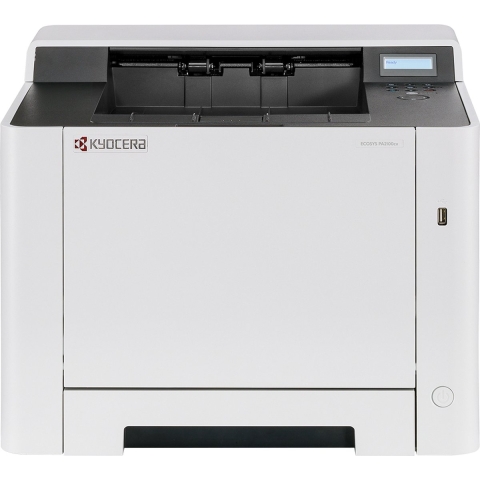 Kyocera ECOSYS PA2100cx Printer Laser, kleur Kleur A4 21 pag./min. 21 pag./min. 1200 x 1200 dpi Duplex, LAN, USB