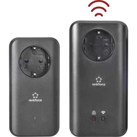 Renkforce PL1200D WiFi Powerline WiFi starterkit RF-4613334 1.2 GBit/s