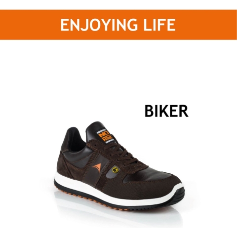 No Risk Biker Laag S3 ESD Bruin - Maat 43 - 11.071.011.43
