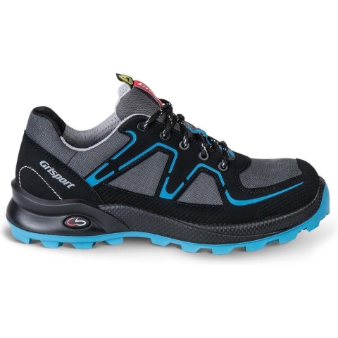 Grisport Safety Cross Safety Serena / 33600 Dames Laag S3 Grijs/Blauw - Maat 40 - 00.049.005.40