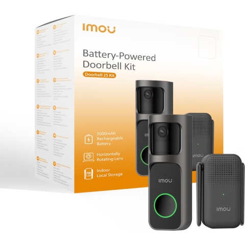 Imou Db2s Slimme Deurbel Zwart