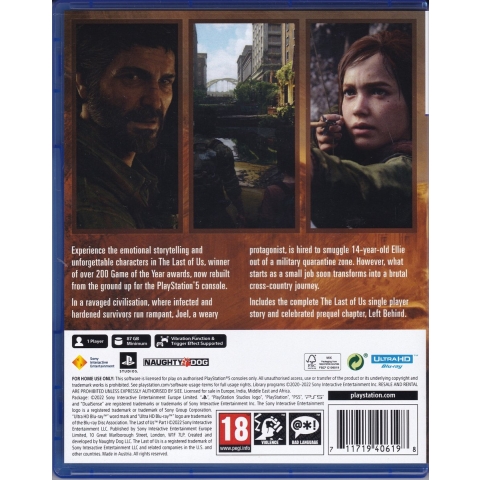 The Last of Us Part 1 Remake