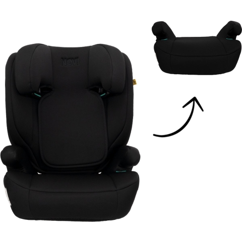 Autostoel Novi Baby® James Go i-Size Gordel Black