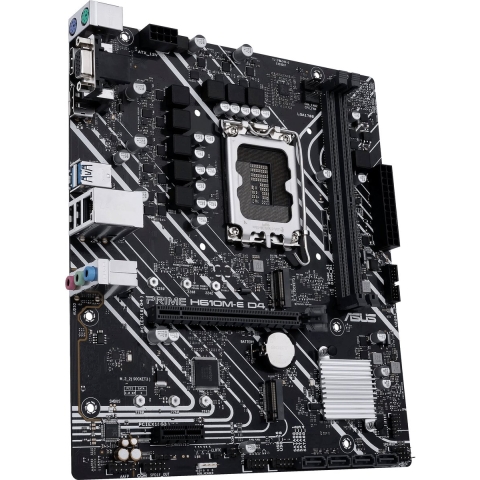 Asus PRIME H610M-E D4-CSM Moederbord Socket Intel 1700 Vormfactor Micro-ATX Moederbord chipset Intel® H610