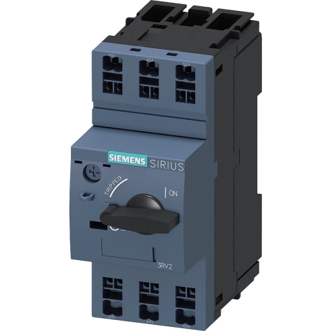Siemens 3RV2021-4BA15 Vermogensschakelaar 1 stuk(s) Instelbereik (stroomsterkte): 13 - 20 A Schakelspanning (max.): 690 V/AC (b x h x d) 45 x 97 x 97 mm