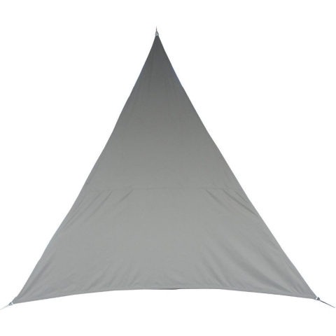 Premium kwaliteit schaduwdoek/zonnescherm Shae driehoek beige 4 x 4 x 4 meter -