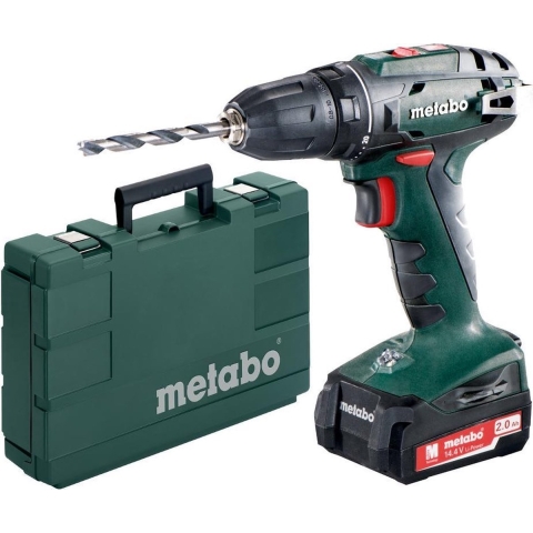 Metabo BS 14.4 accu boorschroefboormachine met 2 accu&apos;s - 602206530