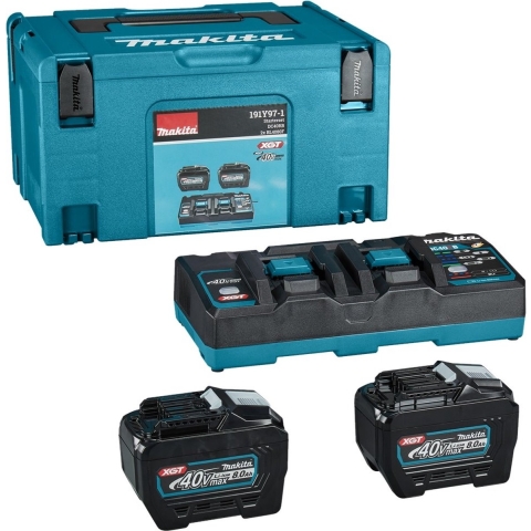 Makita Startset XGT DC40RB/2xBL4080F - 191Y97-1 - 191Y97-1