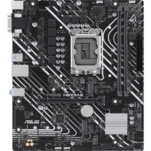 Asus PRIME H610M-E-CSM Moederbord Socket Intel 1700 Vormfactor Micro-ATX Moederbord chipset Intel® H610