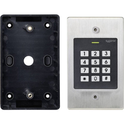 Sygonix SY-4760956 Codetoetsenbord met RFID Inbouw (in muur) 12 V/DC, 18 V/DC IP66