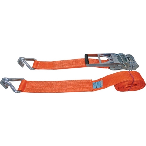 Dolezych Sjorband | lengte 6 m | breedte 75 mm | met trekratel + profielhaak | LC omdr. 10000 daN | 1 stuk - 26760034-6 26760034-6