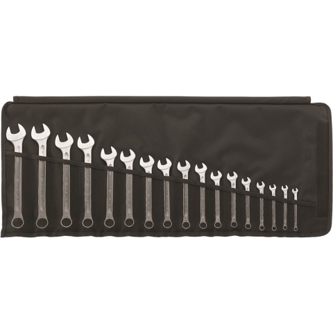 Stahlwille Ring-steeksleutelset | 17-delig sleutelwijdte 6-22 mm | vorm A chroom-legering-staal | 1 stuk - 96400804 96400804
