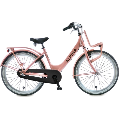 Alpina Clubb 26 Inch 2024 Meisjes Kinderfiets Desert Pink Matt  +€40 Inruilkorting