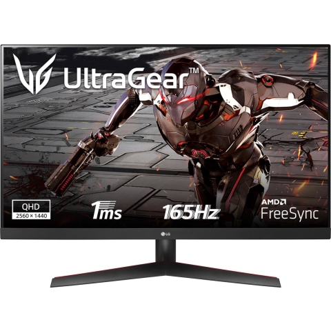 LG 32GN600-B computer monitor 80 cm (31.5") 2560 x 1440 Pixels Quad HD LCD Zwart, Rood