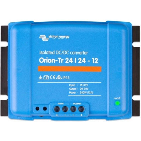 Victron Energy Orion-Tr 24/24-12A DC/DC-converter 24 V/DC - 24 V/DC/12 A 280 W