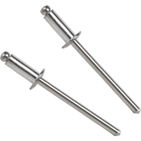 Gesipa Blindklinknagel | klinknagelschacht d x l 5 x 10 mm | staal / staal | 500 stuks - 1454614 1454614