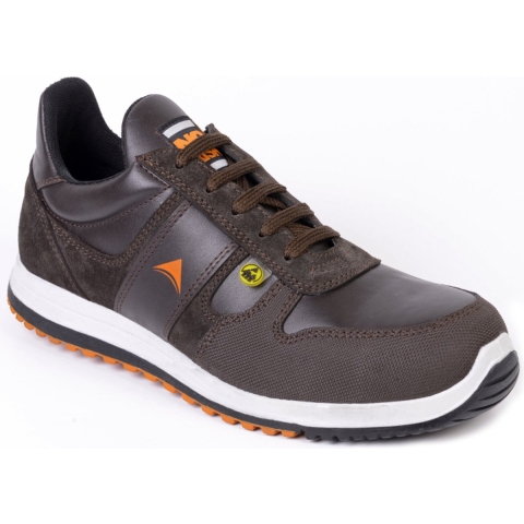 No Risk Biker Laag S3 ESD Bruin - Maat 47 - 11.071.011.47