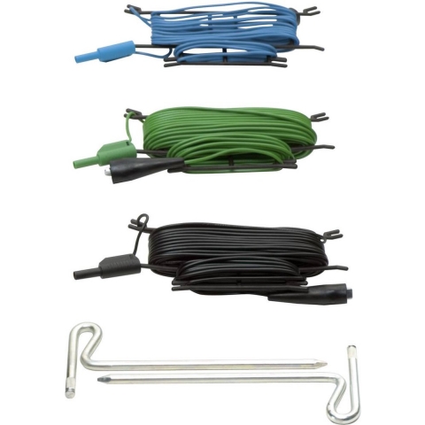 Benning Aardingsset | 5-delig | geschikt voor multimeter IT 130 | 1 stuk - 044113 - 044113