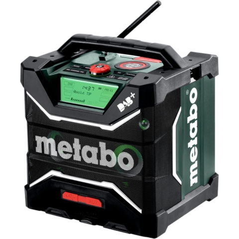 Metabo RC 12-18 32W BT DAB+ Accu Bouwradio met laadfunctie en bluetooth 12-18V | excl. accu&apos;s en lader