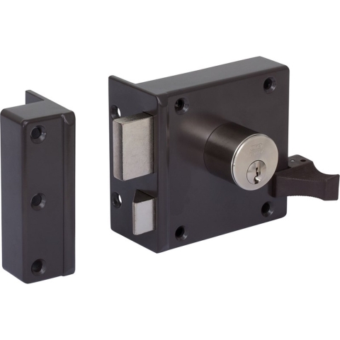 Lips 1754 AK Cilinderoplegslot met losse buitencilinder | dag- en nachtschoot | SKG** | DM 50mm | draairichting 2 | inclusief anti-kerntrekring. -