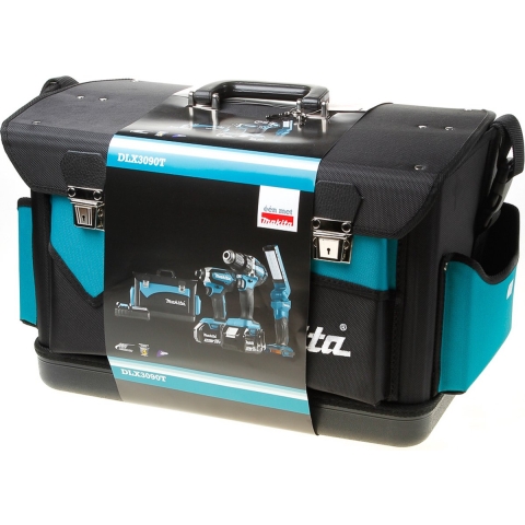 Makita DLX3090TX1 18v 5.0Ah Combiset accuboormachine DDF484 en slagschroevendraaier DTD153 + Lamp DML801 + 3e accu - DLX3090TX1