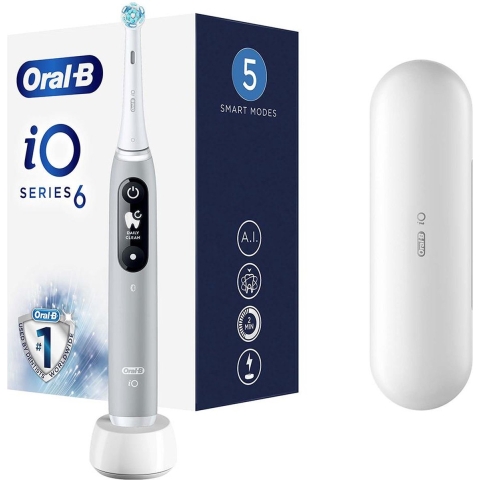 Oral-B iO 4210201381686 elektrische tandenborstel Roterende tandenborstel Grijs
