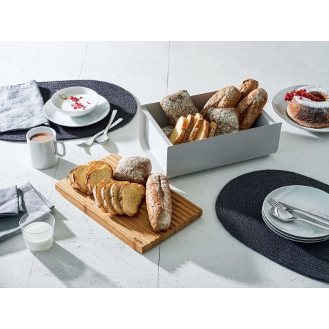 Alessi Mattina Bewaartrommel Donker Grijs