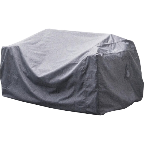 Hesperide Loungebank bescherm hoes Hambo - grijs - polyester - waterafstotend - 160 x 115 x 100 cm -