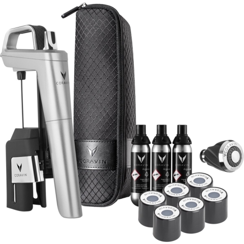 Coravin Wijnsysteem Timeless Six+ - Zilver