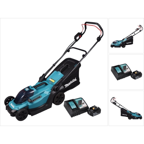 Makita DLM330RT LXT 18 V Accu Grasmaaier | 33 cm | 5.0 Ah accu + snellader | In doos