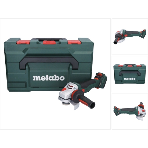 Metabo WVB 18 LTX BL 15-125 18V Quick Li-Ion Accu Haakse Slijper Body In Metabox - 125mm