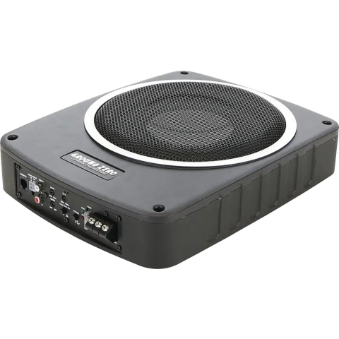 Ground Zero GZCS SW-800A - Autosubwoofer - 20 cm / 8inch Actieve Subwoofer - Underseat - 180 Watt Piek / 120 Watt RMS