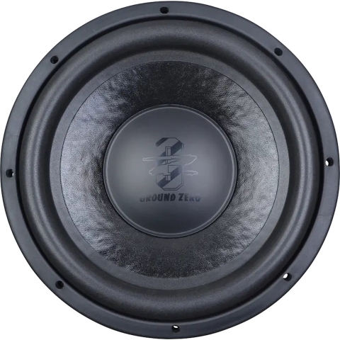 Ground Zero GZUW12SQ-D2 - 600 Watt RMS vermogen -2x 2 Ohm Hard en Zuiver - SQL woofer