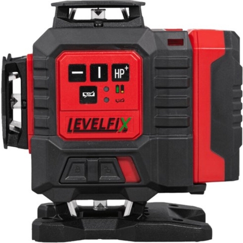 Levelfix CCL284G 4D Kruislijnlaser 360° Set Incl. Statief In Koffer - Groen - 30m - 16 Lijnen - Bluetooth - IP54