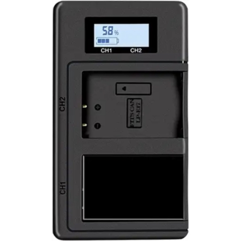 McoPlus Duo charger incl 1x Lp-E17