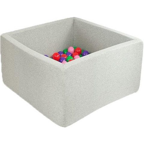Ballenbak Vierkant 110x110x40 | Light Grey
