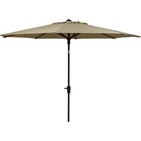 Parasol PAROS 300cm Opdraai GRIJS