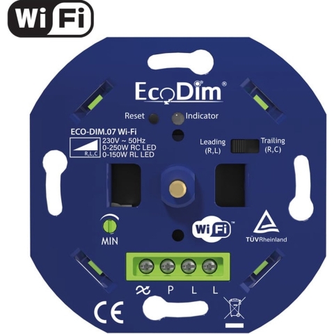ECO LED dimmer WiFi 0-250W EcoDim universeel - 4355422