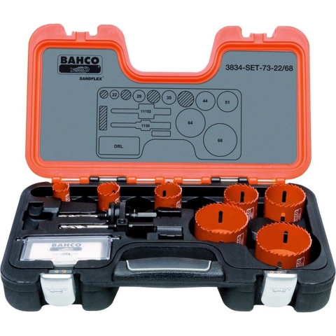 Bahco gatzagenset | 3834-SET-73-22/68